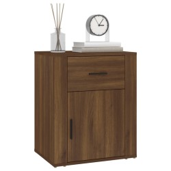 Table de chevet Chêne marron 50x36x60 cm Bois d'ingénierie 620945620945