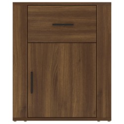 Table de chevet Chêne marron 50x36x60 cm Bois d'ingénierie 620945620945