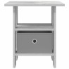 Table de chevet Gris béton 41 x 40 x 45 cm Bois d'ingénierie 620947620947