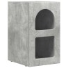 Table de chevet ELST 2 pc Gris béton 29,5 x 33,5 x 50 cm 620949620949