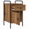 Table de chevet 2 pc Bois ancien 35 x 36,5 x 61 cm 620951620951