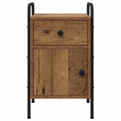 Table de chevet 2 pc Bois ancien 35 x 36,5 x 61 cm 620951620951