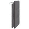 Coussin de tête de lit Zadar gris 90 cm similicuir 620953620953
