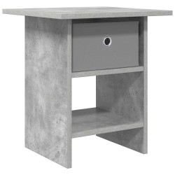 Table de chevet Gris béton 41 x 40 x 45 cm Bois d'ingénierie 620956620956