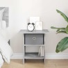 Table de chevet Gris béton 41 x 40 x 45 cm Bois d'ingénierie 620956620956