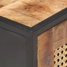 Table de chevet 40x30x50 cm Bois de manguier et canne naturelle 620957620957