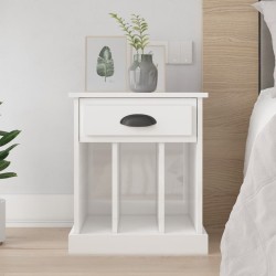 Table de chevet blanc brillant 43x36x50 cm 620958620958