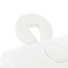 Table de massage pliable à 2 zones 10 cm d'épaisseur Blanc 620963620963