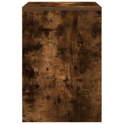 Table de chevet avec tiroir en chêne fumé 40x34x50 cm 620965620965
