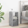 Table de chevet avec tiroir Gris béton 25,5 x 22 x 49,5 cm 620966620966