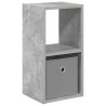 Table de chevet avec tiroir Gris béton 25,5 x 22 x 49,5 cm 620966620966