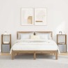 Table de chevet 2 pc Chêne artisanal 35 x 32 x 68,5 cm 620967620967