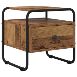 Table de chevet 2 pc Bois ancien Bois d'ingénierie 620968620968