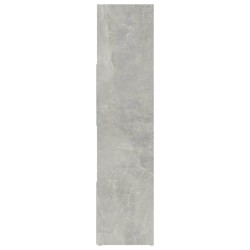 Bibliothèque/Séparateur de pièce Gris béton 105x24x102 cm 620973620973
