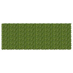 Écran de balcon avec feuilles Vert et jaune 400 x 150 cm 620981620981