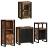 Ensemble de mobilier de salle de bain 4 pcs Bois massif recyclé 620983620983