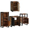 Ensemble de mobilier de salle de bain 4 pcs Bois massif recyclé 620983620983