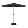Parasol de jardin avec lumières LED et base 300 x 300 cm 620987620987