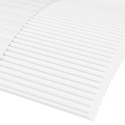Matelas en mousse blanc 200x210 cm dureté H2 H3 620988620988
