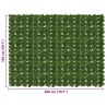 Écran de balcon avec feuilles Vert 200 x 150 cm 620993620993