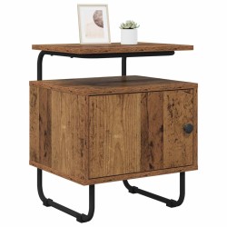 Table de chevet 2 pc Bois ancien Bois d'ingénierie 620995620995
