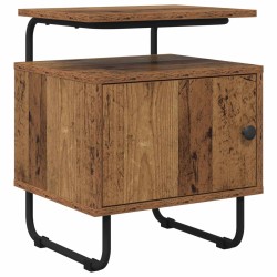 Table de chevet 2 pc Bois ancien Bois d'ingénierie 620995620995