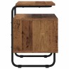 Table de chevet 2 pc Bois ancien Bois d'ingénierie 620995620995