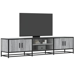 Meuble TV sonoma gris 180x35x41 cm bois d'ingénierie 620997620997
