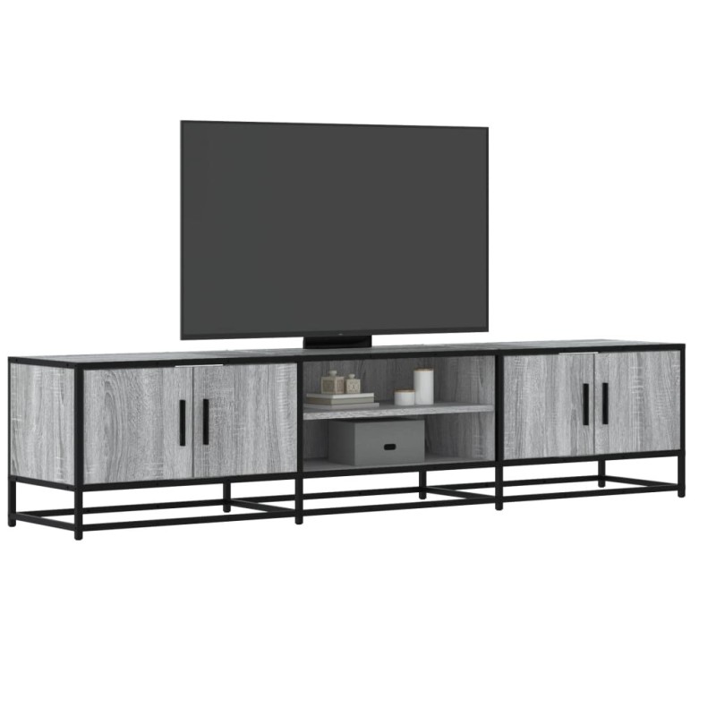 Meuble TV sonoma gris 180x35x41 cm bois d'ingénierie 620997620997