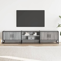 Meuble TV sonoma gris 180x35x41 cm bois d'ingénierie 620997620997