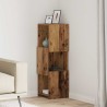 Meuble d'angle Bois ancien 30,5x30x95cm Bois d'ingénierie 621000621000