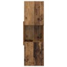 Meuble d'angle Bois ancien 30,5x30x95cm Bois d'ingénierie 621000621000