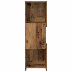 Meuble d'angle Bois ancien 30,5x30x95cm Bois d'ingénierie 621000621000