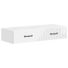 Table d'appoint murale Blanc brillant 87,5 x 34,5 x 17 cm 621001621001