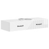 Table d'appoint murale Blanc brillant 87,5 x 34,5 x 17 cm 621001621001