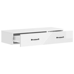 Table d'appoint murale Blanc brillant 87,5 x 34,5 x 17 cm 621001621001