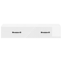 Table d'appoint murale Blanc brillant 87,5 x 34,5 x 17 cm 621001621001
