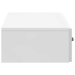 Table d'appoint murale Blanc brillant 87,5 x 34,5 x 17 cm 621001621001