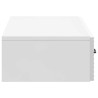 Table d'appoint murale Blanc brillant 87,5 x 34,5 x 17 cm 621001621001