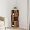 Meuble d'angle Bois ancien 25,5x25x80cm Bois d'ingénierie 621002621002