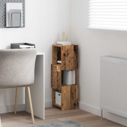 Meuble d'angle Bois ancien 25,5x25x80cm Bois d'ingénierie 621002621002