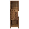 Meuble d'angle Bois ancien 25,5x25x80cm Bois d'ingénierie 621002621002