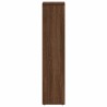 Meuble de salle de bain avec porte-rouleau chêne brun 20,5 x 20 x 90 cm 621003621003