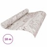 Papier peint en pierre 3D Crème 10 x 0,53 m Tissu non tissé 621005621005
