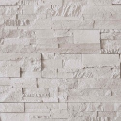 Papier peint en pierre 3D Crème 10 x 0,53 m Tissu non tissé 621005621005
