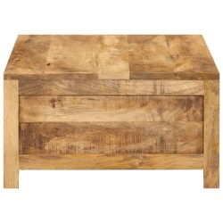 Table basse 80x55x30 cm bois de manguier massif 621008621008