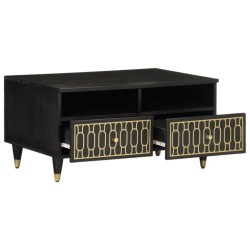 Table basse 80x54x40 cm bois de manguier massif 621009621009