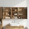 Ensemble de Meubles de Salle de Bain 3 pc 140 x 14,5 x 70 cm 621015621015