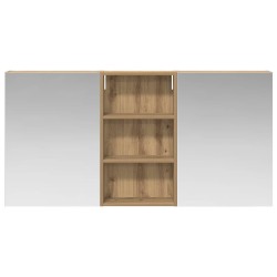 Ensemble de Meubles de Salle de Bain 3 pc 140 x 14,5 x 70 cm 621015621015