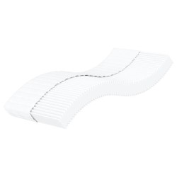 Matelas en mousse blanc 90x210 cm dureté H2 H3 621016621016